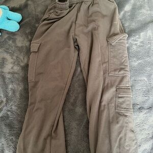 Garage Gray Cargo Pants Durable Utility Design